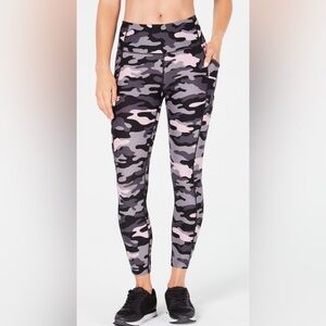 Calvin Klein Performance Wick Pink Camo Leggings